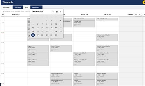 twc timetable.